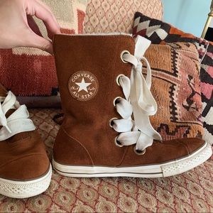 Chuck Taylor All Star Beverly Lace Up Boot Brown